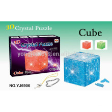 3D Puzzle DIY Kristall Würfel Puzzle 30 Stück für Kinder